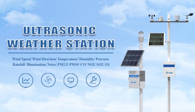 Ultrasonic weather station