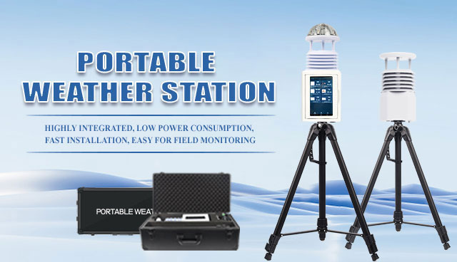 Portable weather station