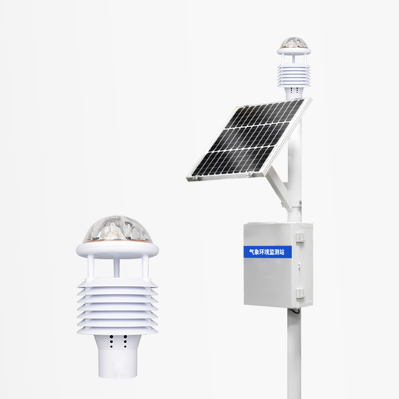 Longkou vermicelli drying, automatic weather station arrangement!