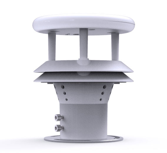 Piezoelectric rain gauge product structure diagram