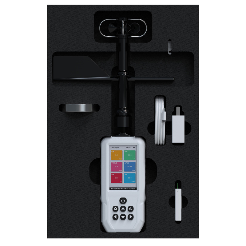 Ten Elements handheld weather station whole box accessories