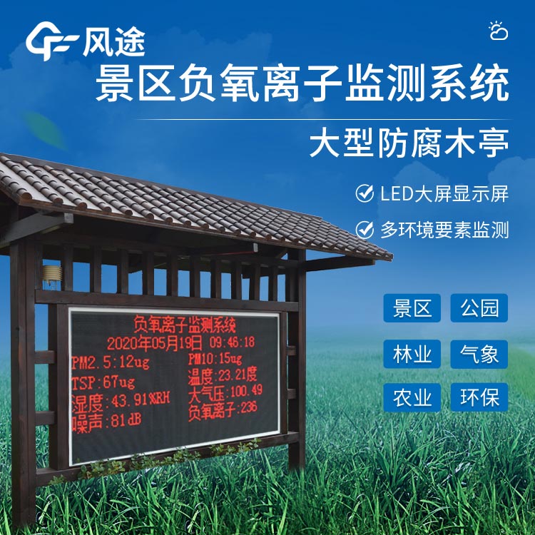 大氣負氧離子監測系統價格是多少？