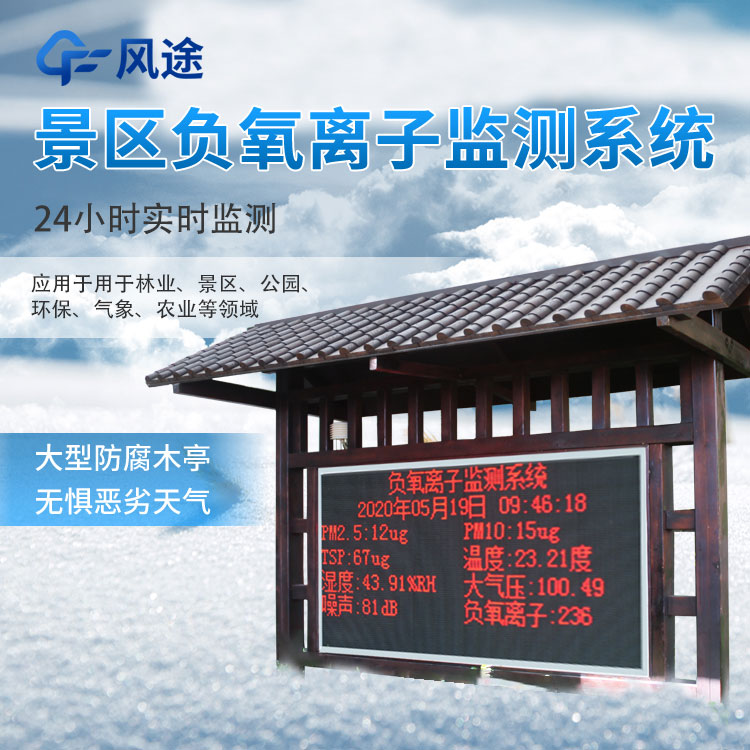 負氧離子監(jiān)測系統(tǒng)對于景區(qū)的作用