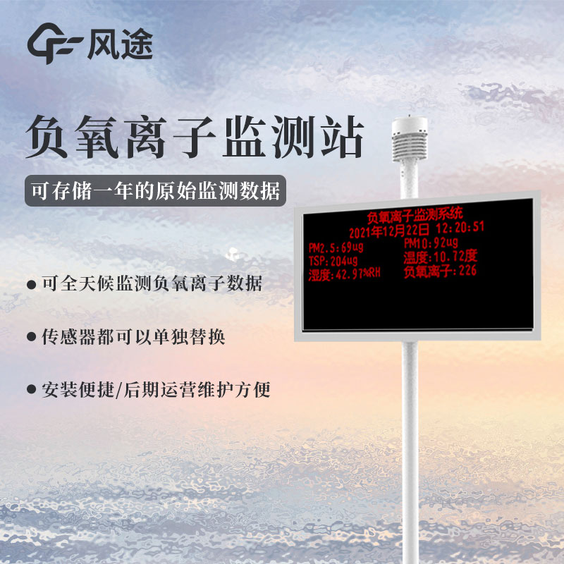 我是負氧離子監測站