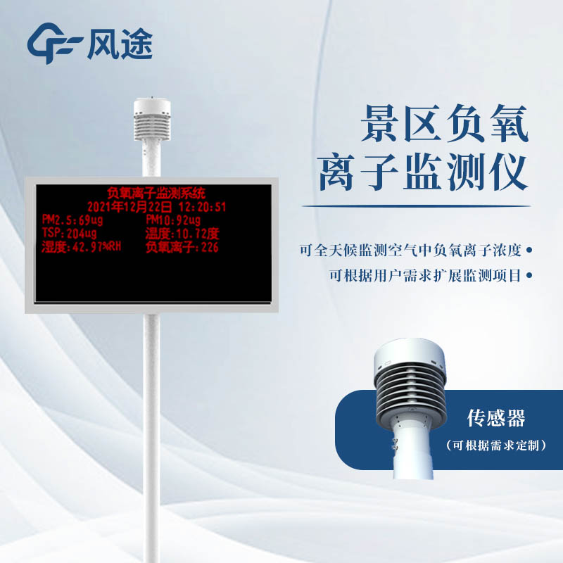 負氧離子監測系統是什么？