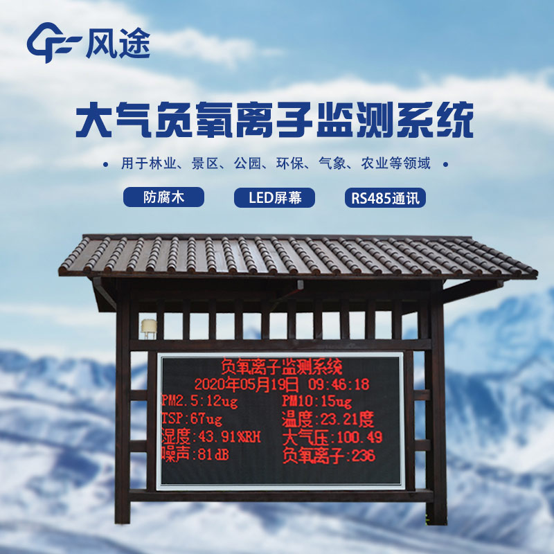 在線負氧離子檢測系統的優點